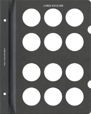 Blank Page, Large Dollar (Black)