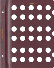 Blank Page, Cent (Burgundy)