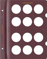 Blank Page, Large Dollar (Burgundy)