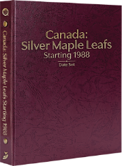 Canada Silver Maple Leafs: Starting 1988 Date Set (Burgundy)