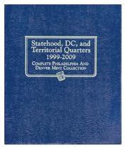 Statehood Quarters Album, 1999-2009, P&D with U.S. Territories and District of Columbia