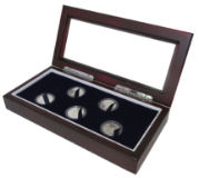 Guardhouse Glass-top Wood Display Box -GH-W1800: (5S)