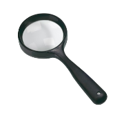 Round Aspheric Hand Magnifier - 5x