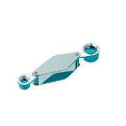 Double Coddington Magnifier - 15x + 20x Lens