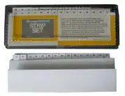 US3C - Clear Showgard Strip Style w/Tray-No.22 thru 52