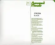276/224 Showgard Mounts for Souvenir Sheets (Black)