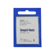 41x31mm Showgard Mounts - Pre-cut Singles (Black)