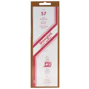 Showgard Mounts - 215mm Strips (Clear) - 57x215mm