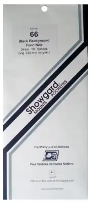 Showgard Mounts - 240mm Strips (Black) - 66x240mm