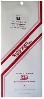 Showgard Showgard Mounts - 240mm Strips (Clear) - 82x240mm