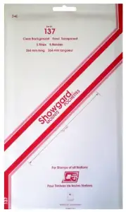 Showgard Showgard Mounts - 264mm Strips (Clear) - 137x264mm