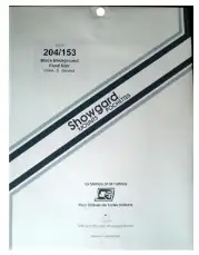 204x153 Showgard Blocks, Strips and Souvenir Sheets (Black)