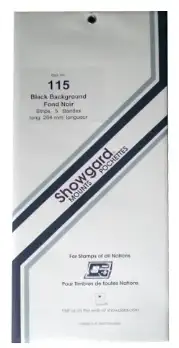 115 Showgard Strips Accomodation Range 264mm (Black)