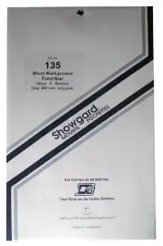 135 Showgard Strips Accomodation Range 264mm (Black)