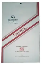 143 Showgard Strips Accomodation Range 264mm (Clear)