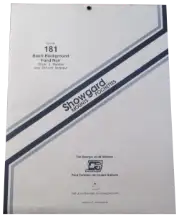 181 Showgard U.S. Sheets Calder All Aboard (Black)