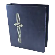 Standard Size Supersafe Binder - Blue