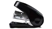 Flat Clinch Stapler- Mini (Black)