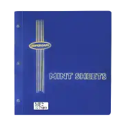 Mint Sheet File, 32 Sheet Capacity (Blue)