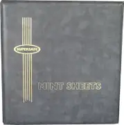 MA1 - Deluxe Mint Sheet Album, 100 Sheets (Grey)
