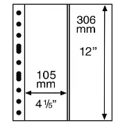 2 Vertical Pocket Grande Pages, Clear