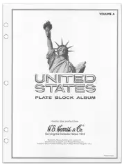 Plate Block Album Pages Vol. A (1901-1963)