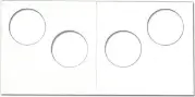Cowens Mylar 2 Hole - 100 Packs
