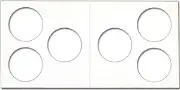 Cowens Mylar 3 Hole - 100 Packs