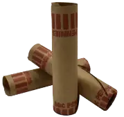 Preformed Tube Coin Wrappers - Cent