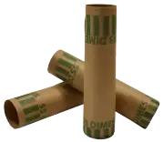 Preformed Tube Coin Wrappers - Dime