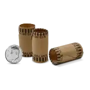 Preformed Tube Coin Wrappers - Half Dollar
