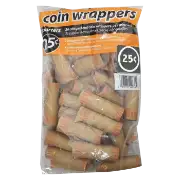 36 Quarter Preformed Coin Wrappers