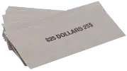 Flat Small Dollar Coin Wrappers