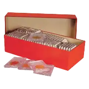 Double Row Slab Box - 12" - Red