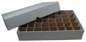 Small Dollar Tube Box - Holds 40 Tubes