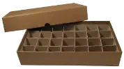 Half-Dollar Tube Box - Holds 28 Tubes