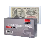 Fractional Currency Sentry Holders - 5 7/16x3 3/16