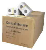Guardhouse 1.5x1.5 Nickel - 100/Bundle