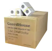 Guardhouse 1.5x1.5 Half Dollar - 100/Bundle