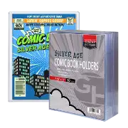 Silver Comic Book Sentry Holders - 7.56" x 11" x 5mm