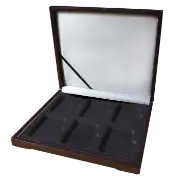 Universal Wood Display Box - 6 Slabs