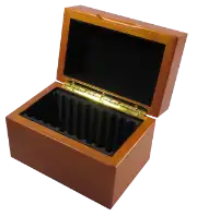 Wood Display Box - 10 NGC or PCGS slabs
