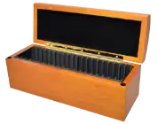Wood Display Box - 20 NGC or PCGS slabs