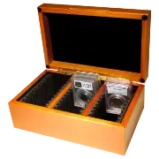 Wood Display Box - 30 NGC or PCGS Slab