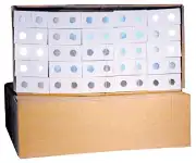 Canadian 1 1/2 x 1 1/2 Small Dollar Paper Coin Holder