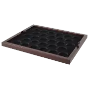 Small Capsule Tray -  Holds 28 Round Small Sized Guardhouse Coin Capsules