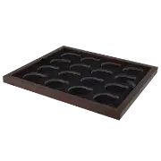 Large Capsule Tray - Holds 16 Round Large Sized Coin Capsules