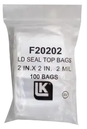 Zip Lock Bag - 2x2 (2 Mil)