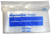 Zip Lock Bag - 3x5 (2 Mil)
