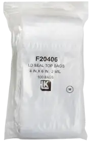 Zip Lock Bag - 4x6 (2 Mil)